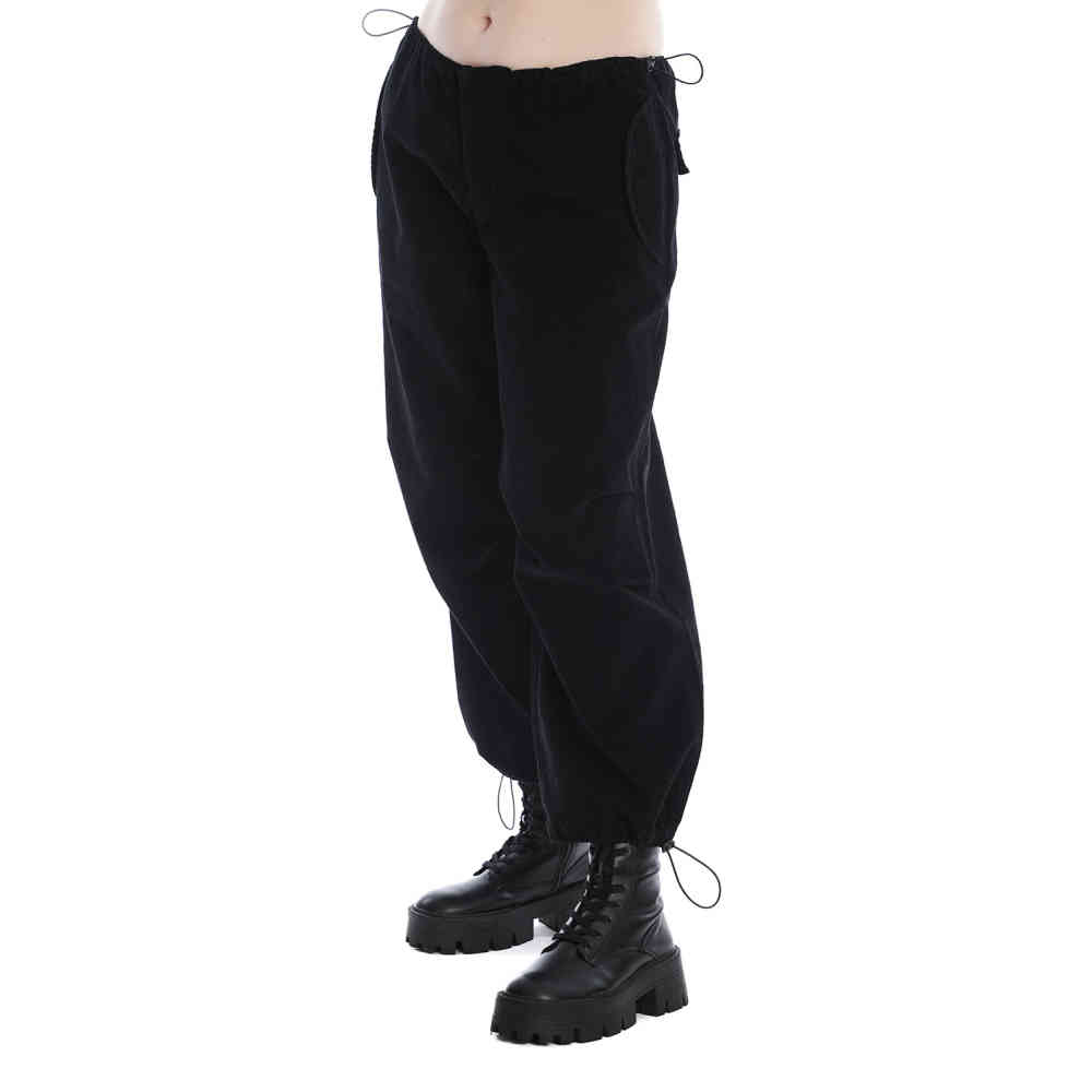 Banned - Rue Corduroy Broek rechte pijpen - Zwart